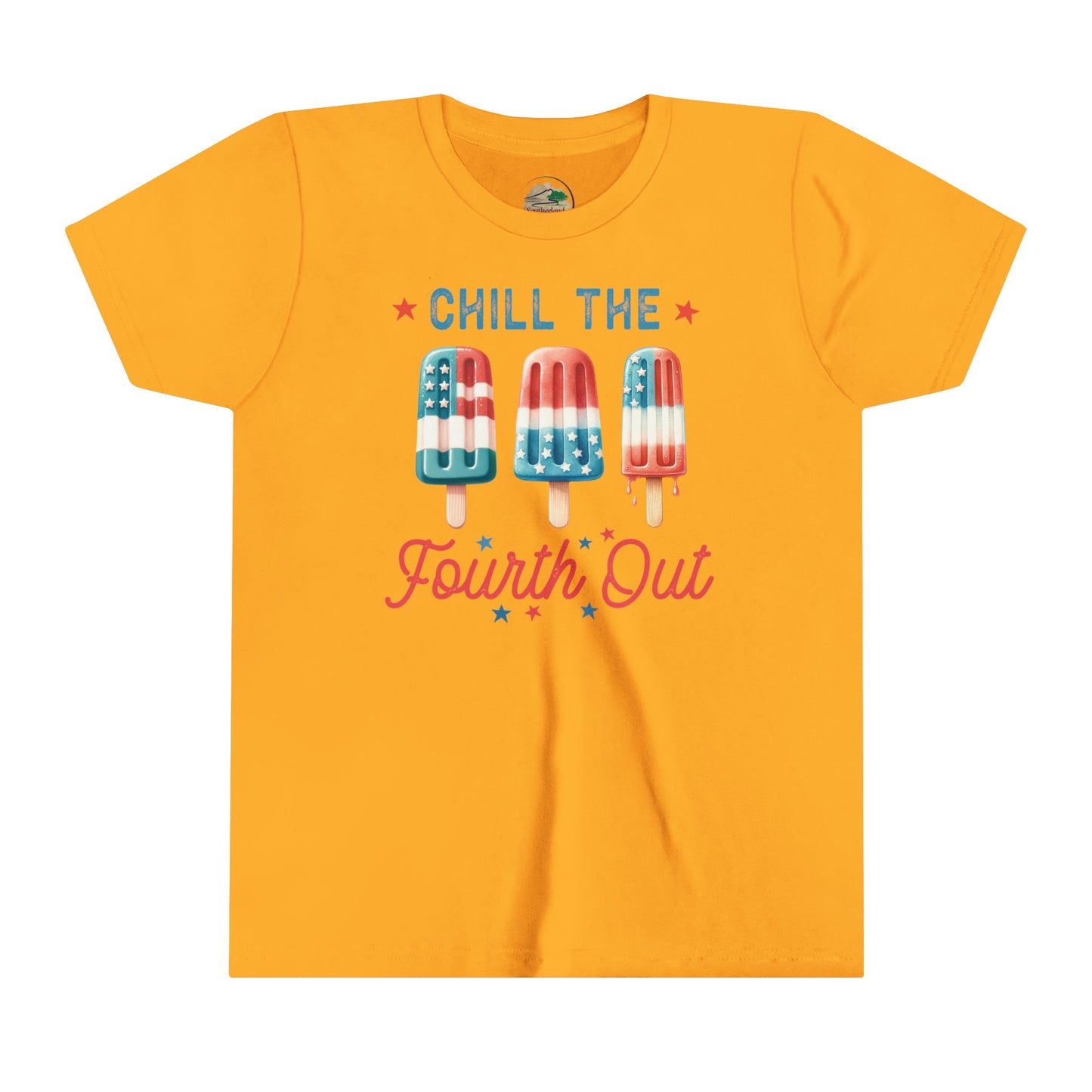 Chill the Fourth Out | July 4th | Youth Short Sleeve Tee