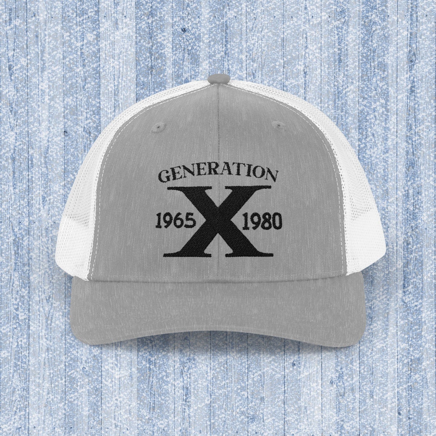 Generation X Snapback Trucker Cap - Stylish Vintage Hat for Gen X Enthusiasts