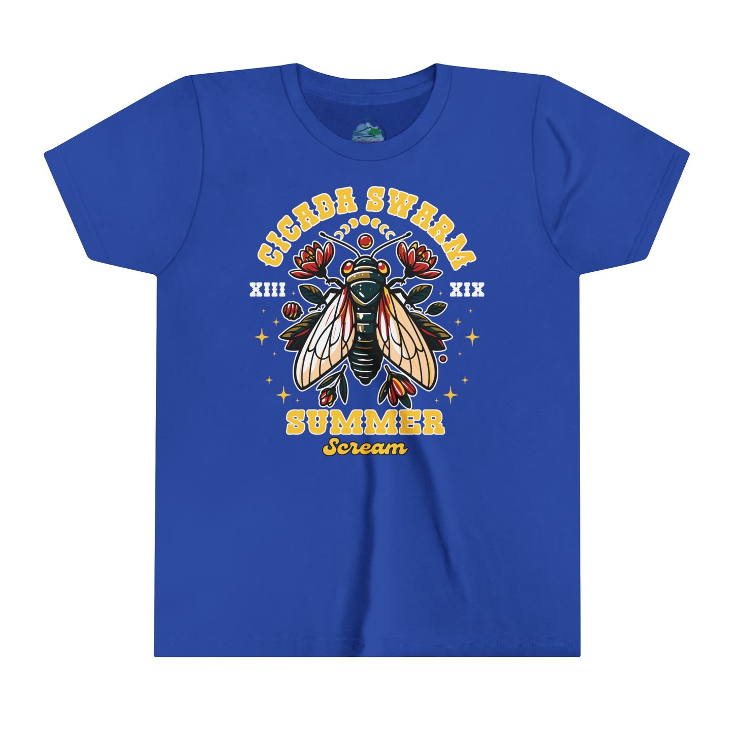 Cicada Swarm | Summer Scream | Double Emergence | 2024 Reunion | Youth Short Sleeve Tee