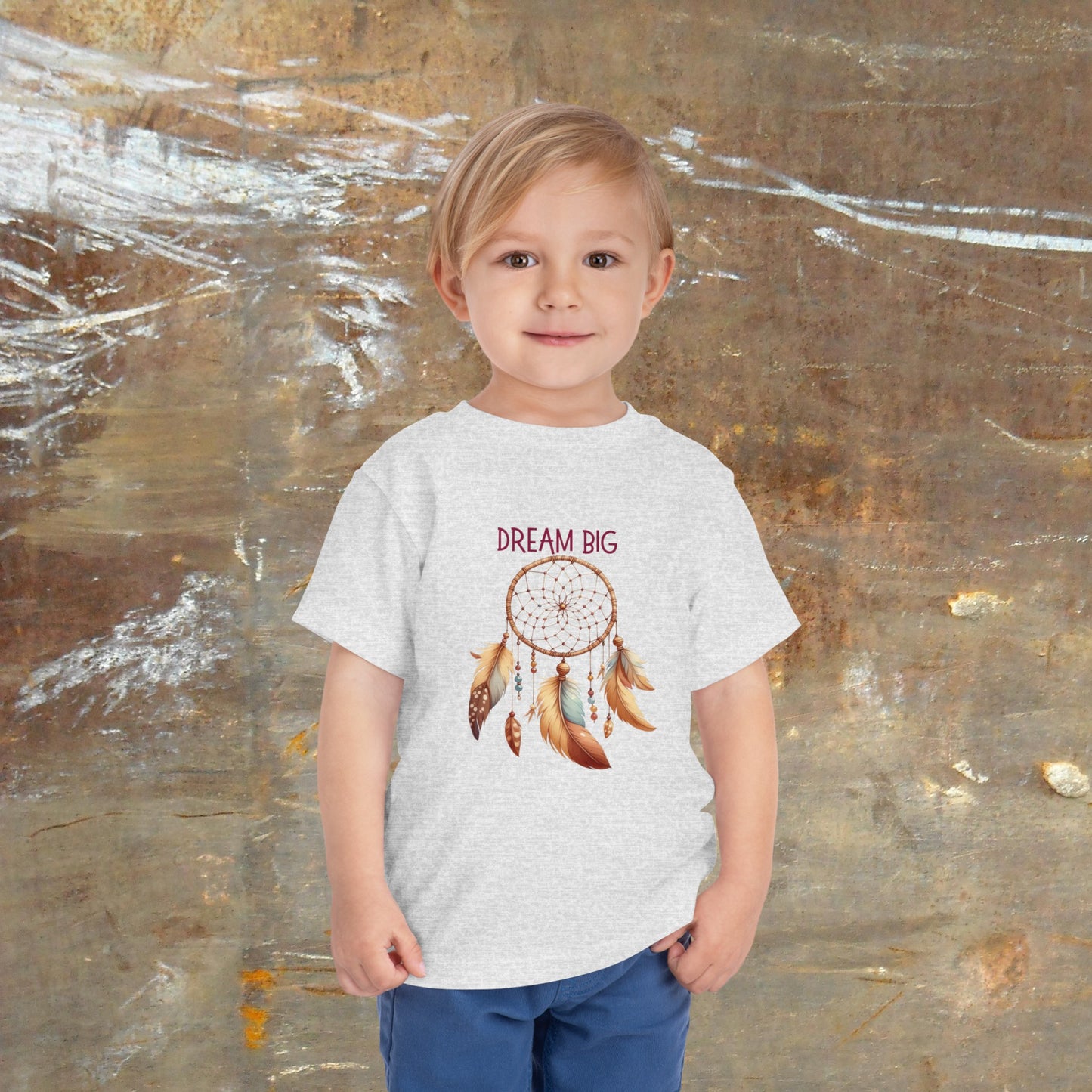 Dream Big | Dreamcatcher | Boho Babies | Hippie | Toddler Short Sleeve Tee