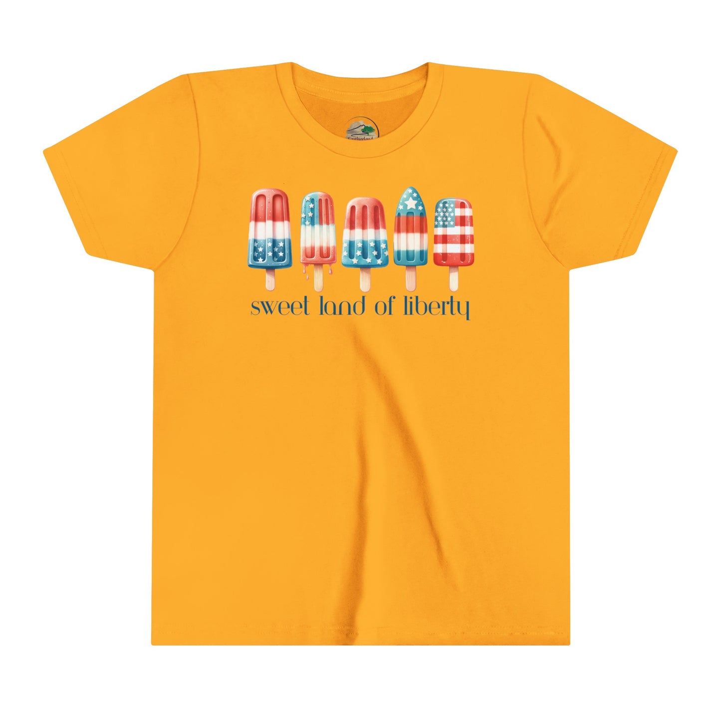 Sweet Land of Liberty | July 4th | Youth Short Sleeve Tee