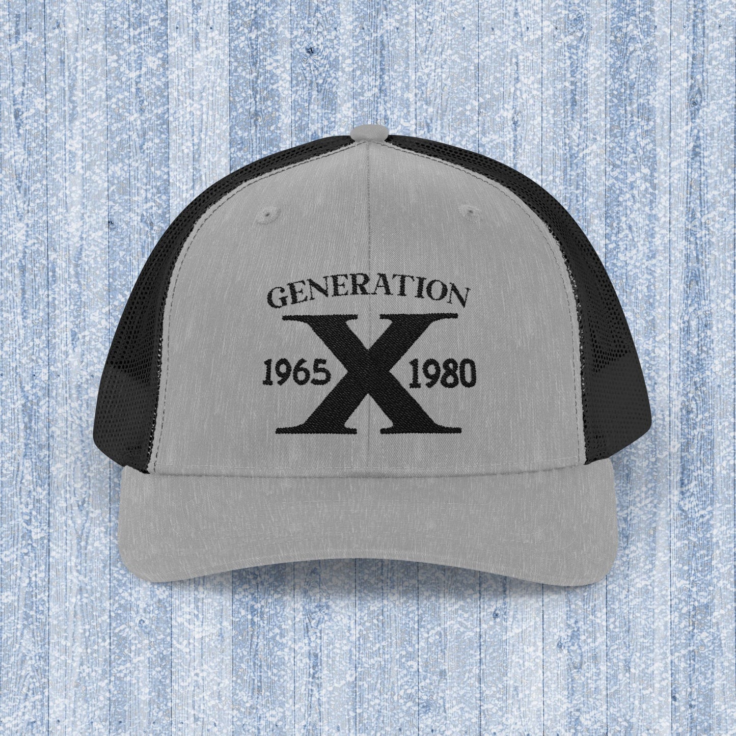 Generation X Snapback Trucker Cap - Stylish Vintage Hat for Gen X Enthusiasts