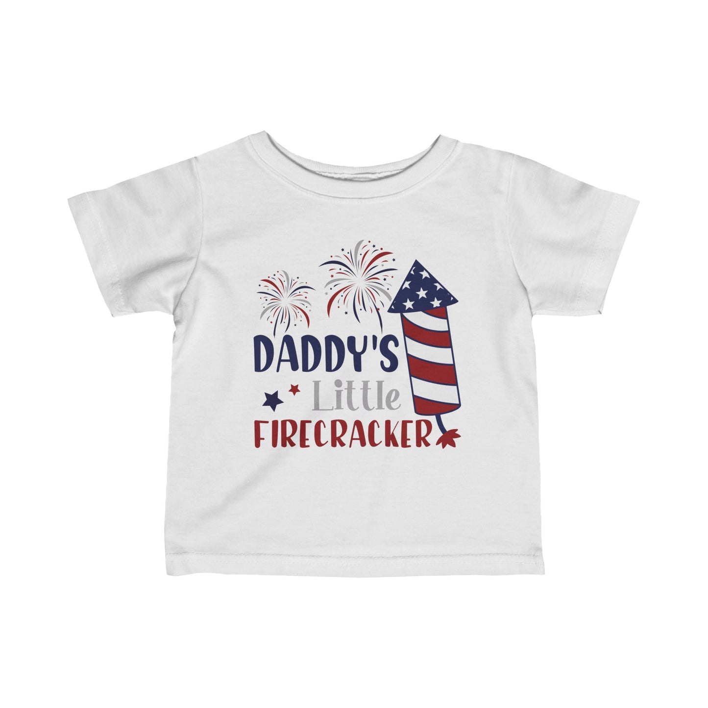 Daddy's Little Firecracker | Infant Fine Jersey Tee