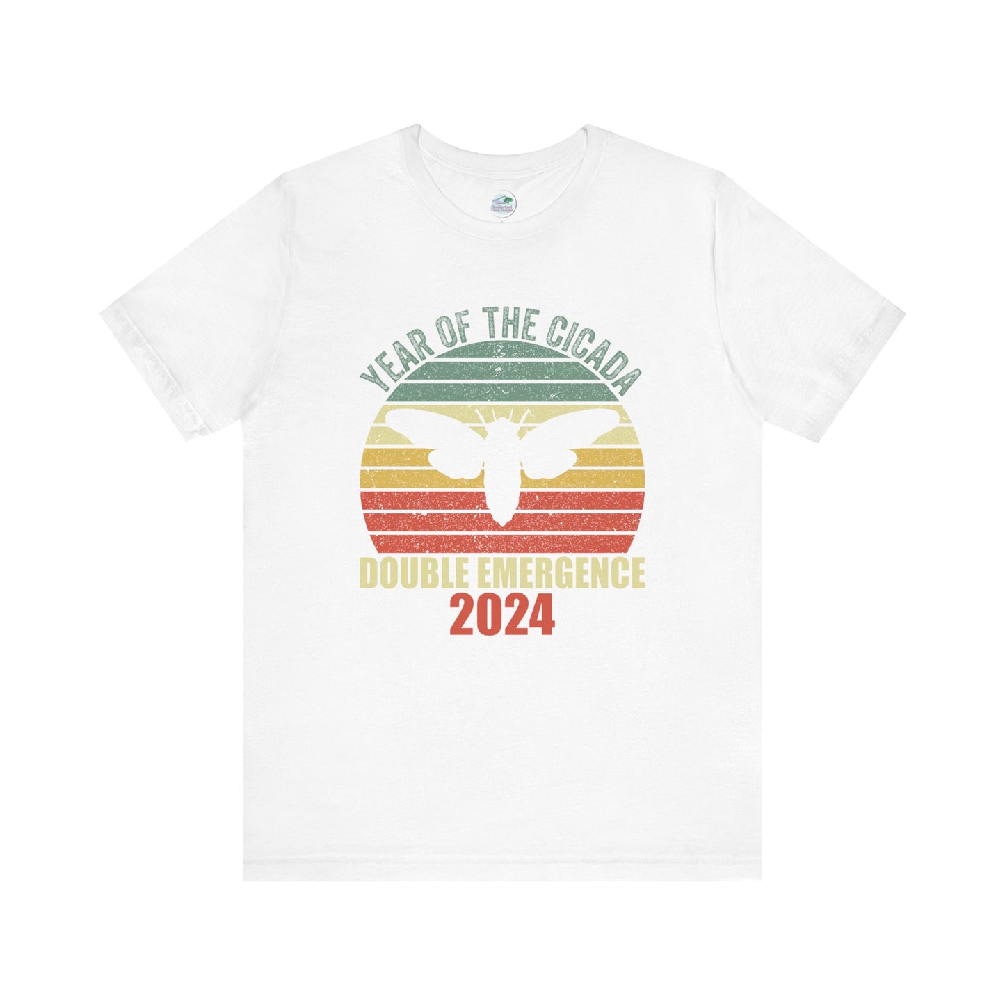 Double Emergence | Cicada Summer | 221-year Brood Reunion | 2024 | Adult Jersey Short Sleeve Tee