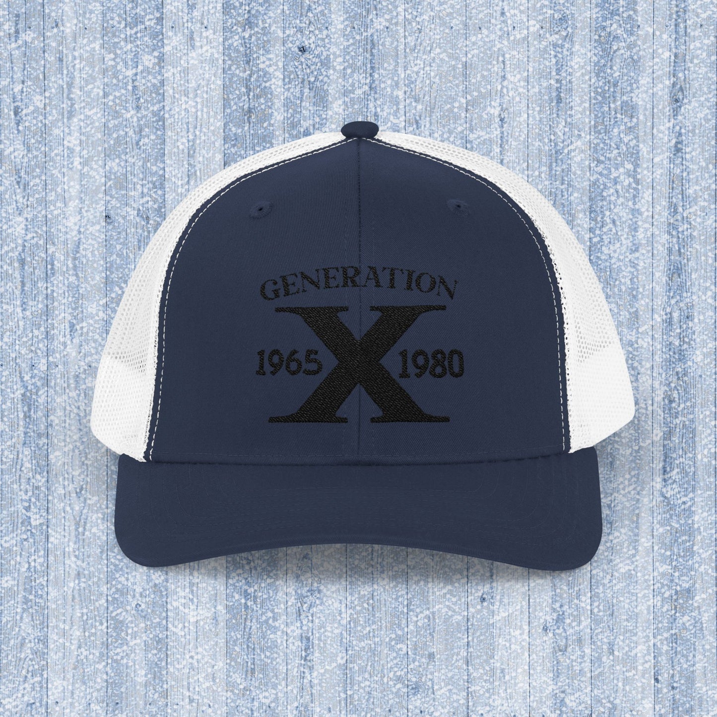 Generation X Snapback Trucker Cap - Stylish Vintage Hat for Gen X Enthusiasts