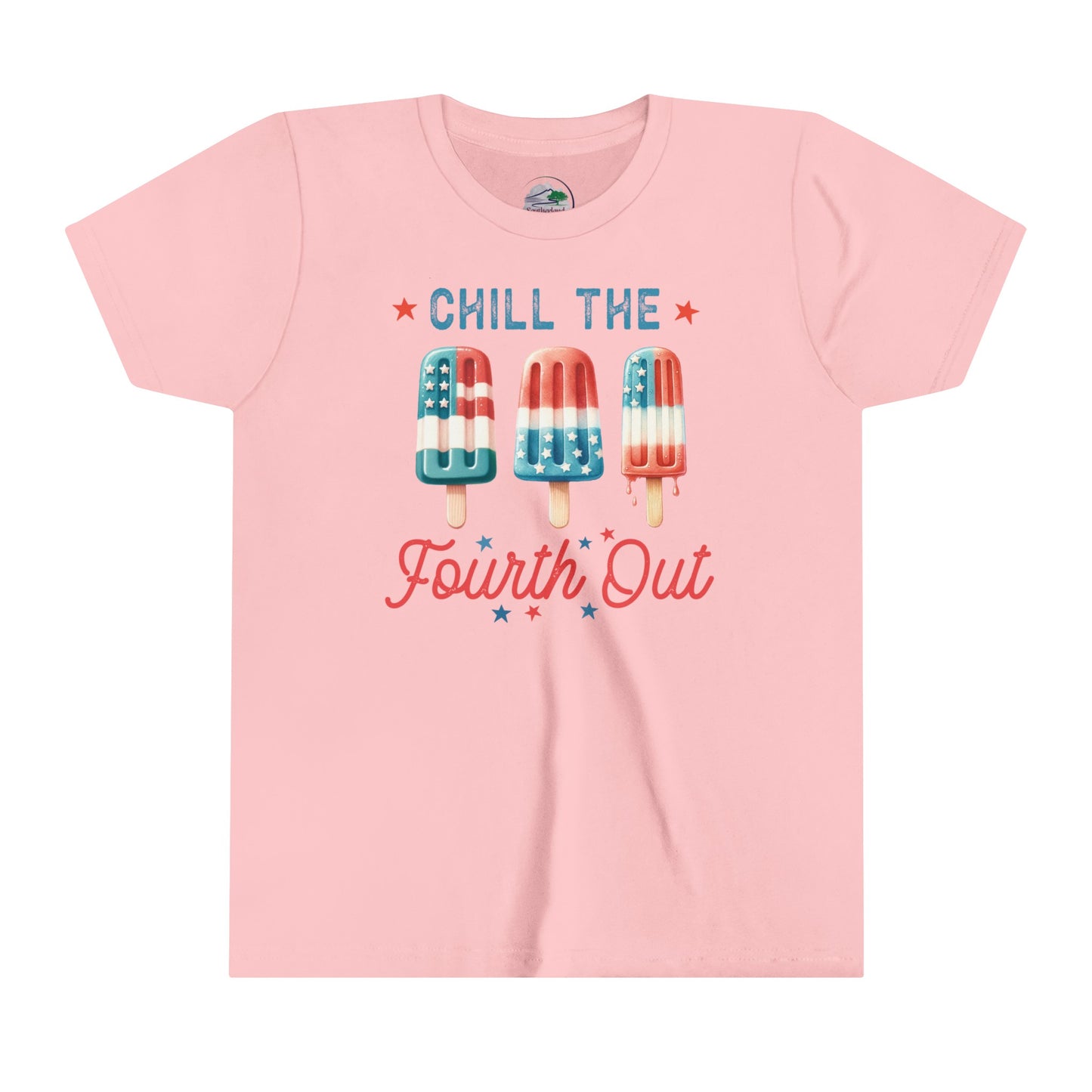 Chill the Fourth Out | July 4th | Youth Short Sleeve Tee