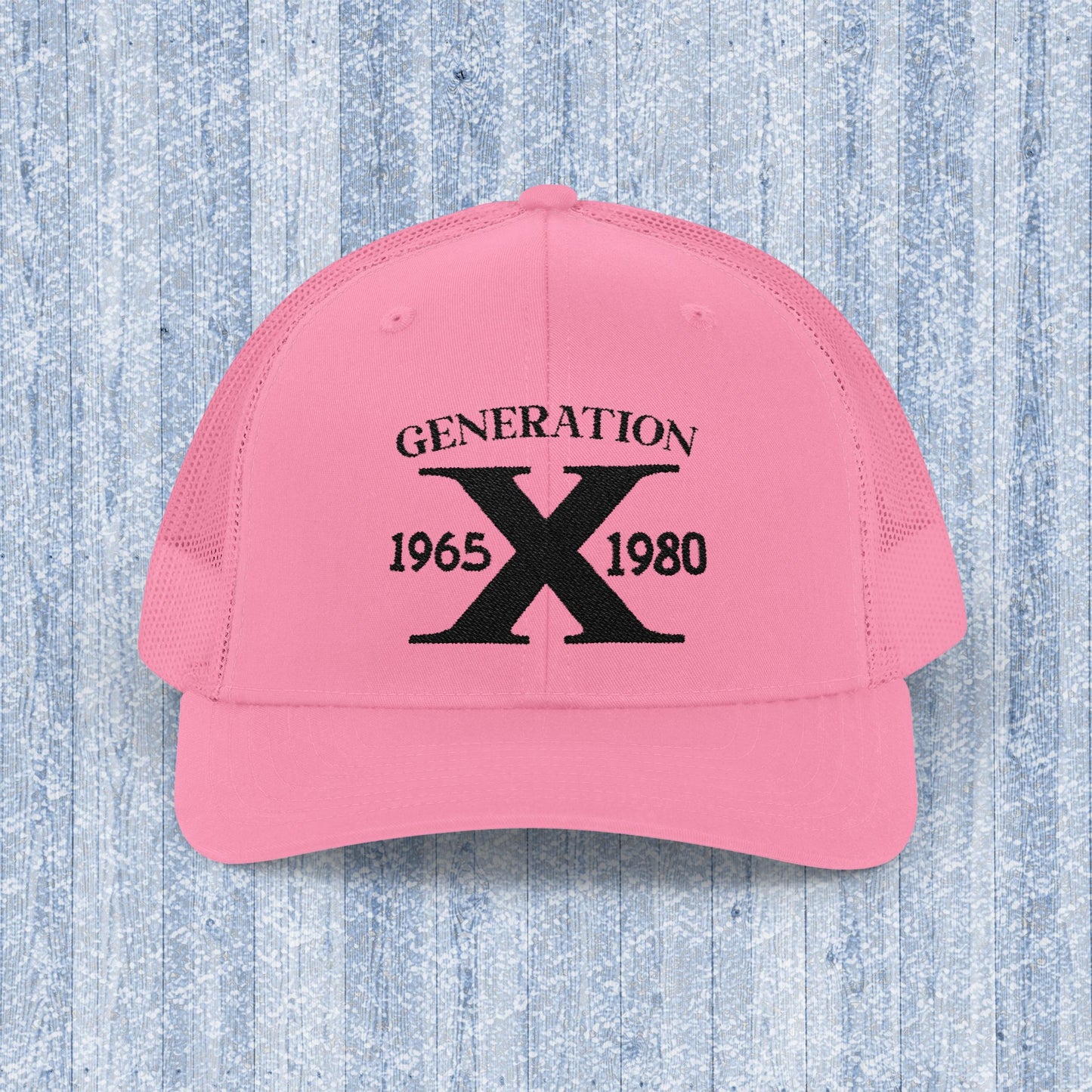 Generation X Snapback Trucker Cap - Stylish Vintage Hat for Gen X Enthusiasts