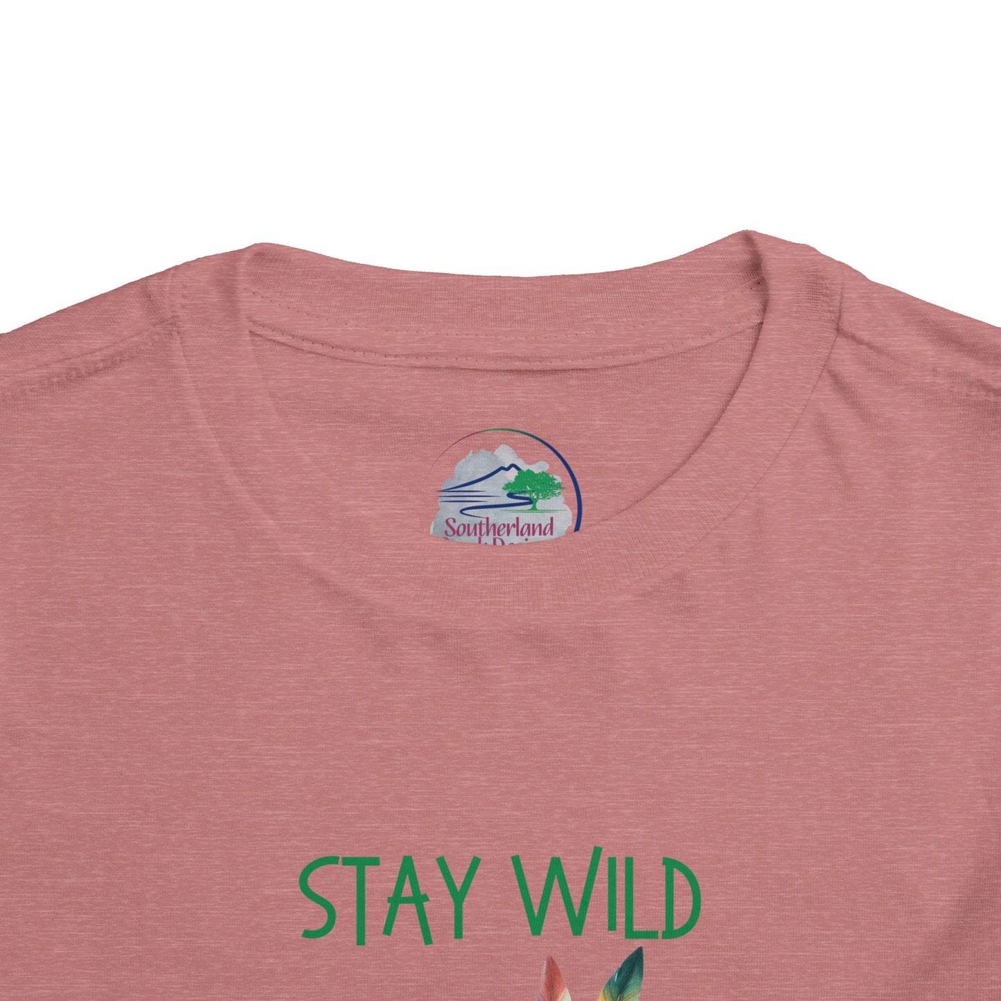 Stay Wild | Bear | Boho Babies | Hippie | Toddler Short Sleeve Tee