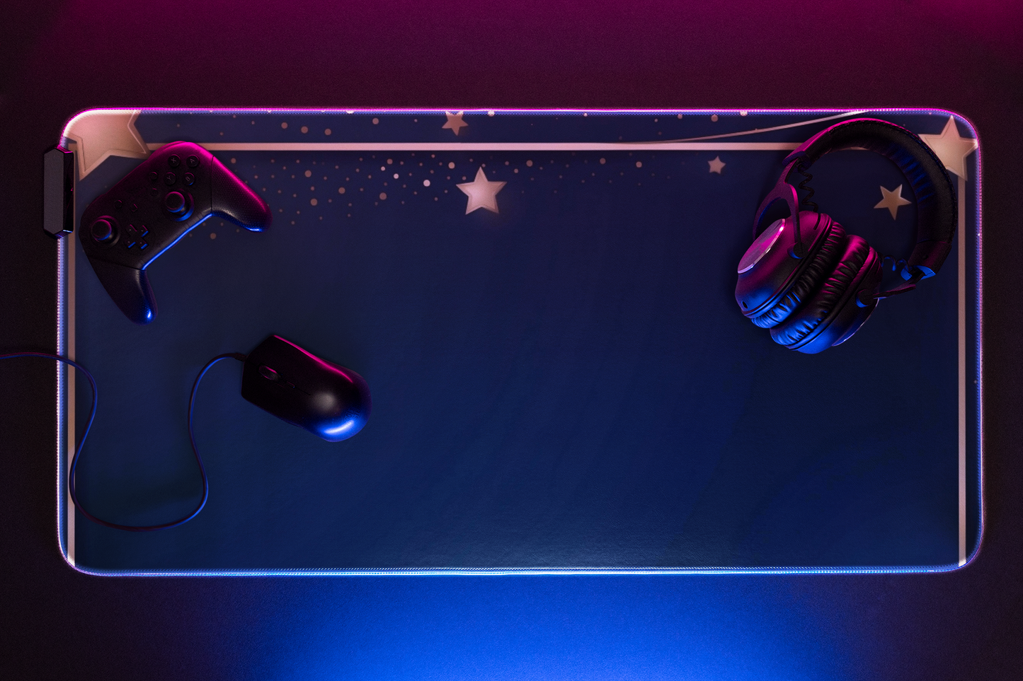 Gaming Mat | Desk Mat | Mouse Pad | Stars | TCG | MTG