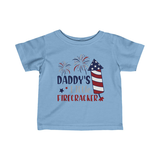 Daddy's Little Firecracker | Infant Fine Jersey Tee