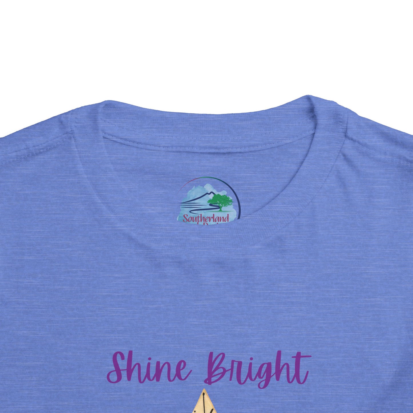 Shine Bright | Star | Boho Babies | Hippie | Toddler Short Sleeve Tee