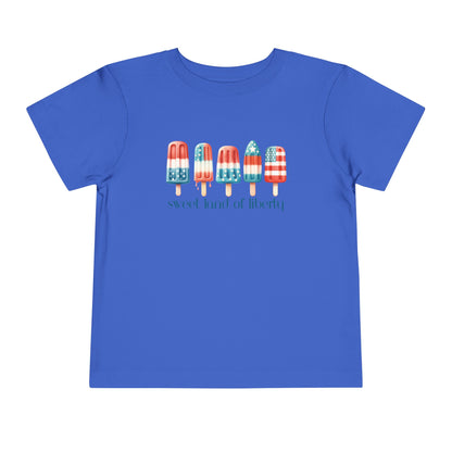 Sweet Land of Liberty | July 4th | Toddler Short Sleeve Tee