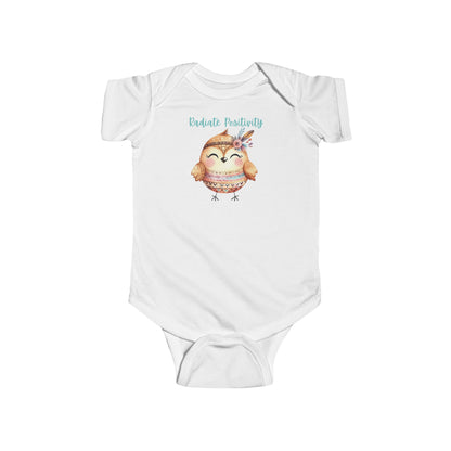 Radiate Positivity | Bird | Boho Babies | Dreamcatcher | Infant Fine Jersey Bodysuit | Onesie