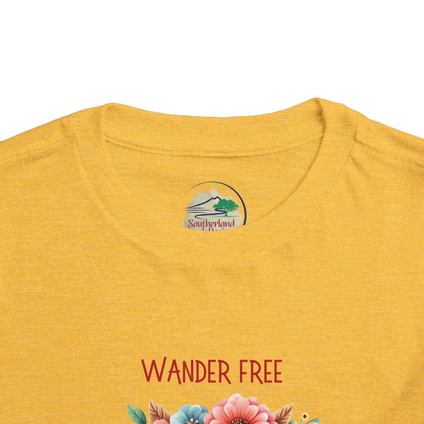 Wander Free | Owl | Boho Babies | Hippie | Toddler Short Sleeve Tee