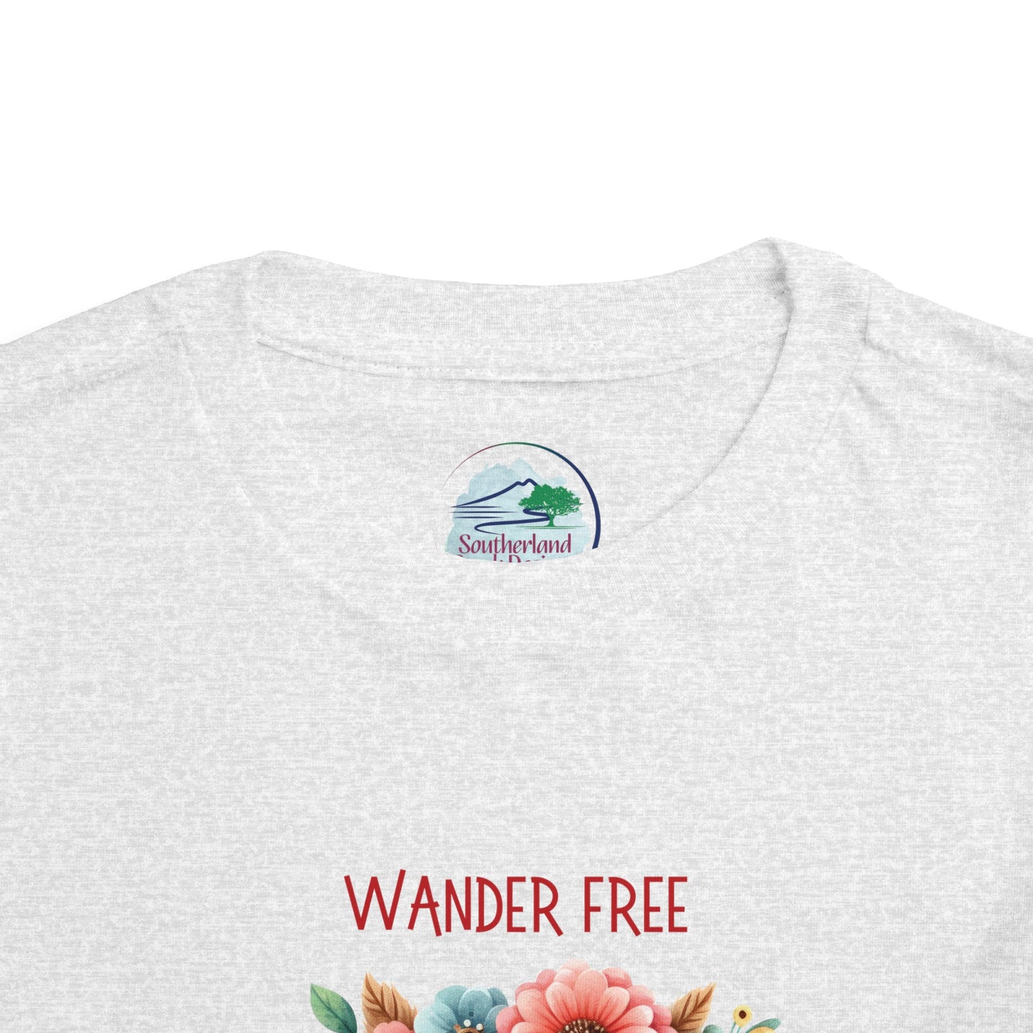 Wander Free | Owl | Boho Babies | Hippie | Toddler Short Sleeve Tee