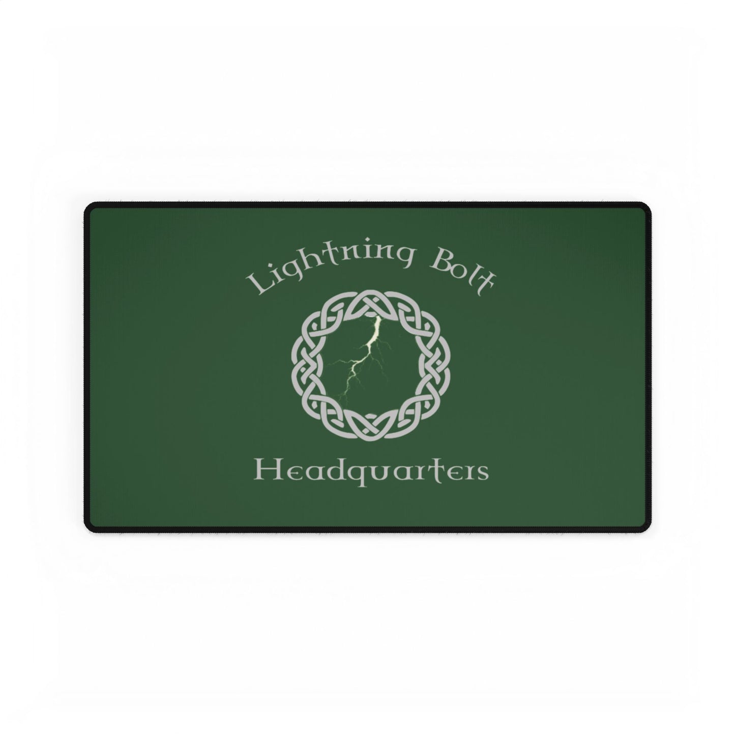 Lightning Bolt Group Headquarters Gaming Mat — Burlington IA Shop Playmat