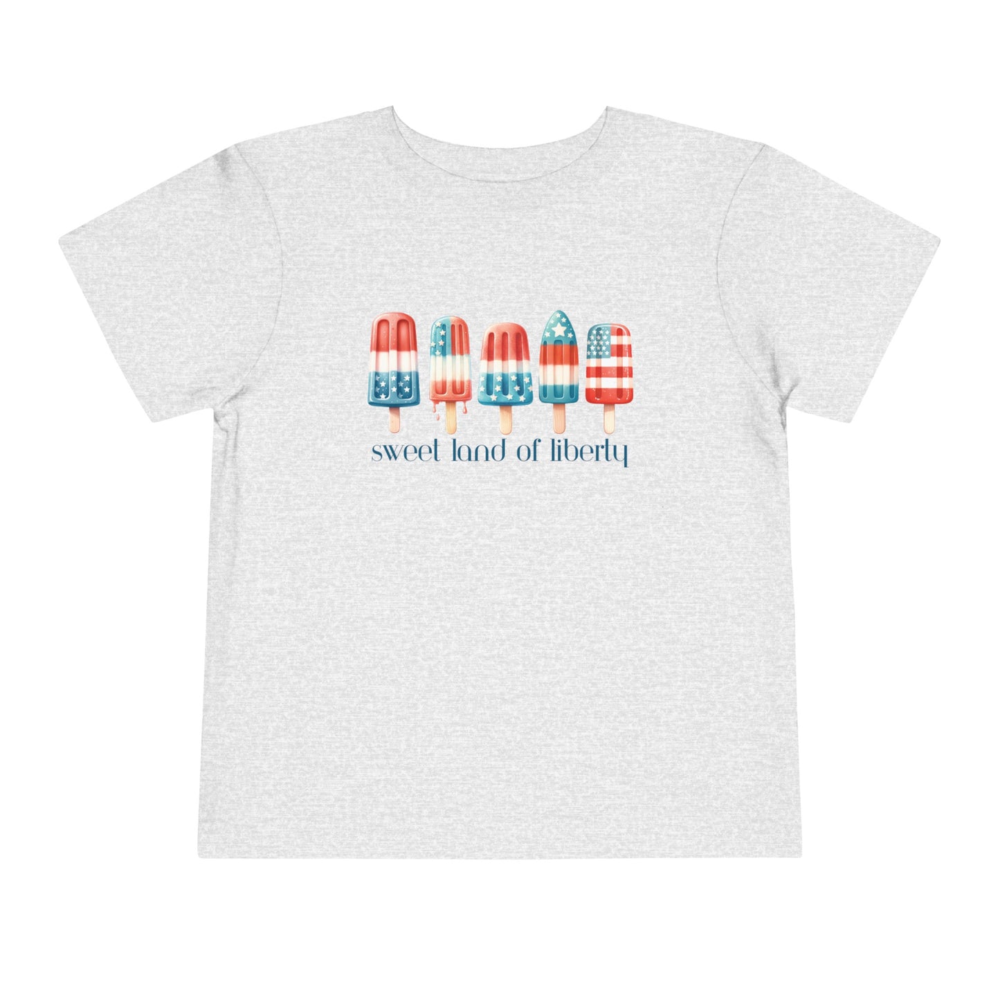 Sweet Land of Liberty | July 4th | Toddler Short Sleeve Tee