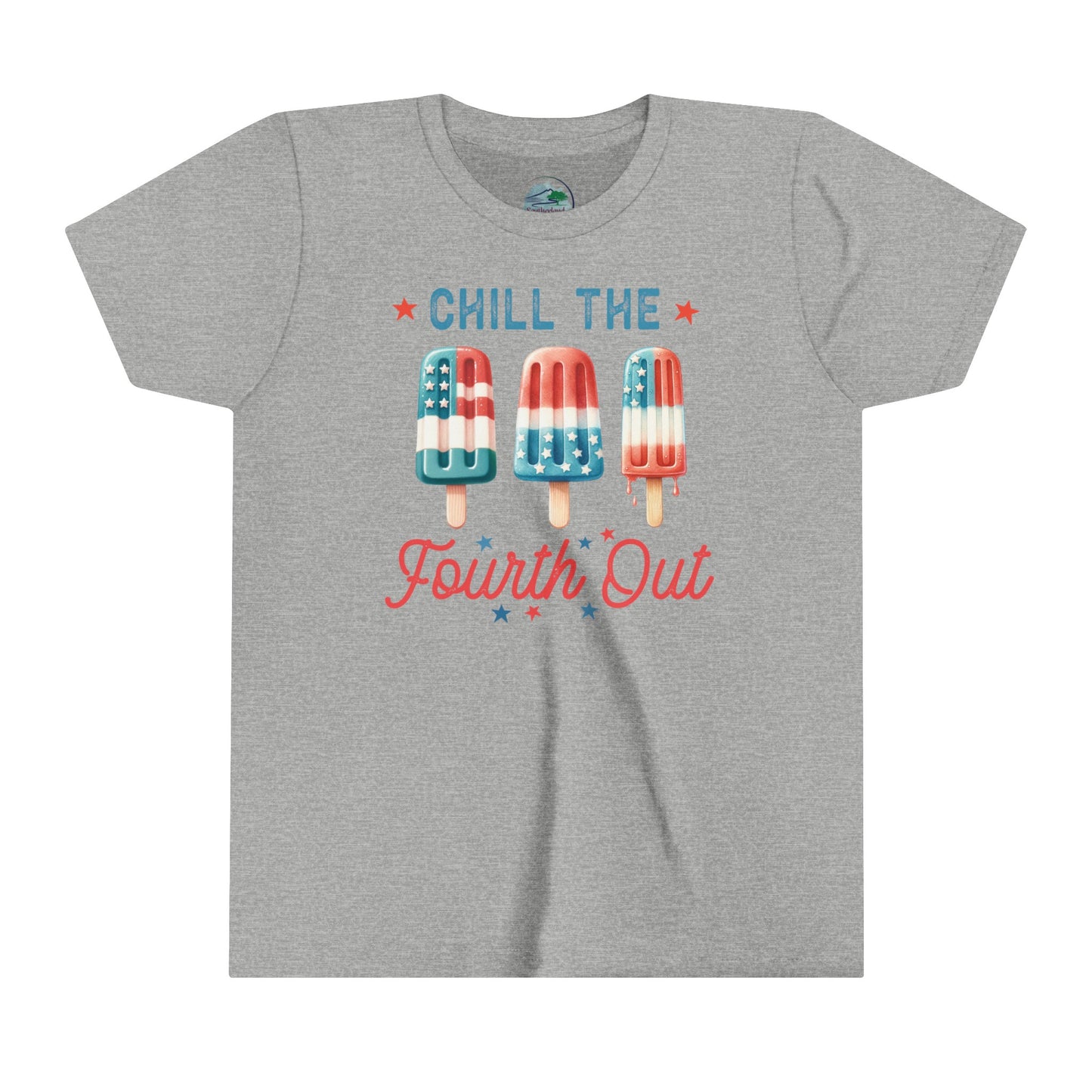 Chill the Fourth Out | July 4th | Youth Short Sleeve Tee