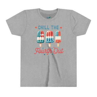 Chill the Fourth Out | July 4th | Youth Short Sleeve Tee