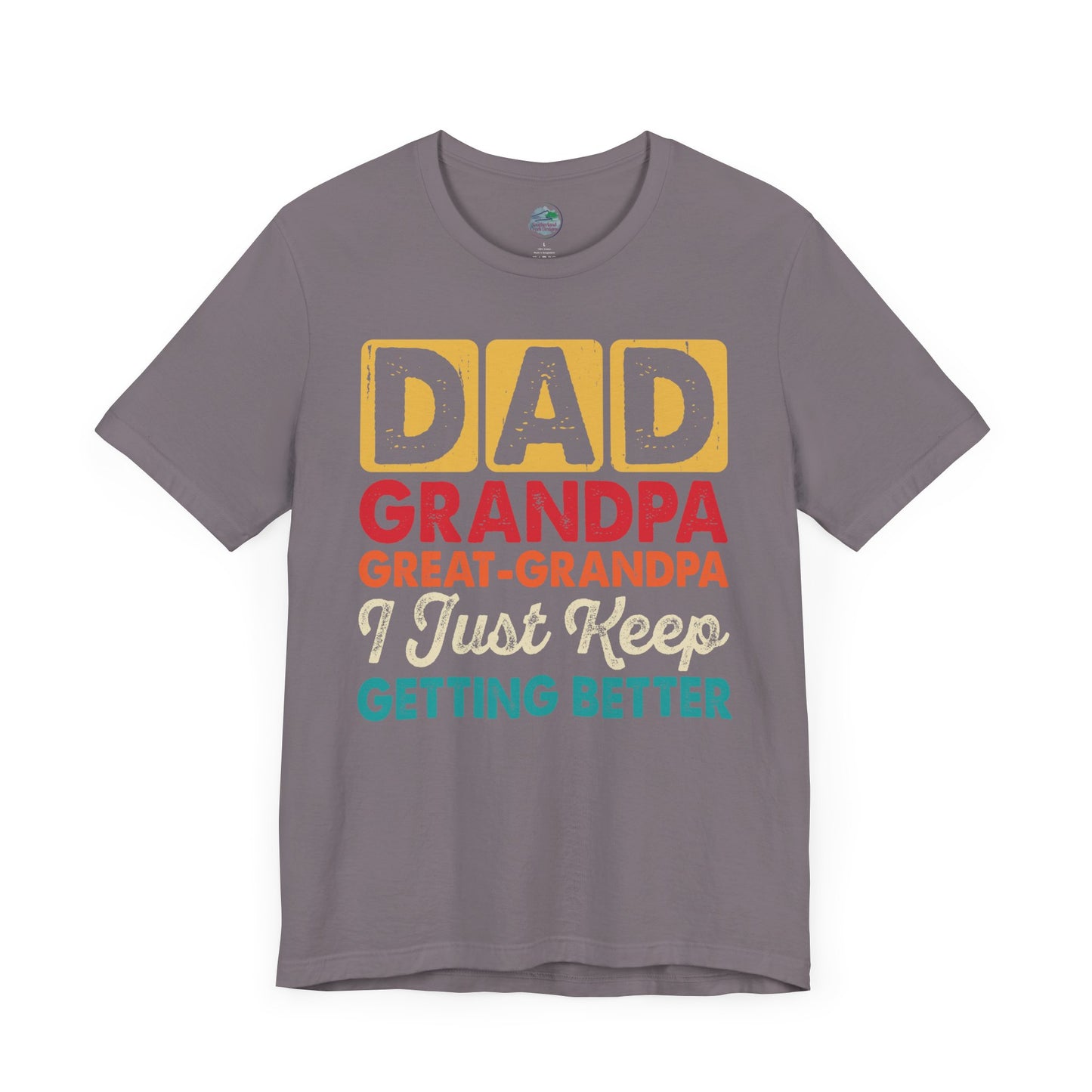 Dad | Grandpa | Great Grandpa | Father Figure | Father's Day | Adult Jersey Short Sleeve Tee