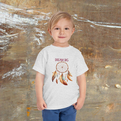 Dream Big | Dreamcatcher | Boho Babies | Hippie | Toddler Short Sleeve Tee