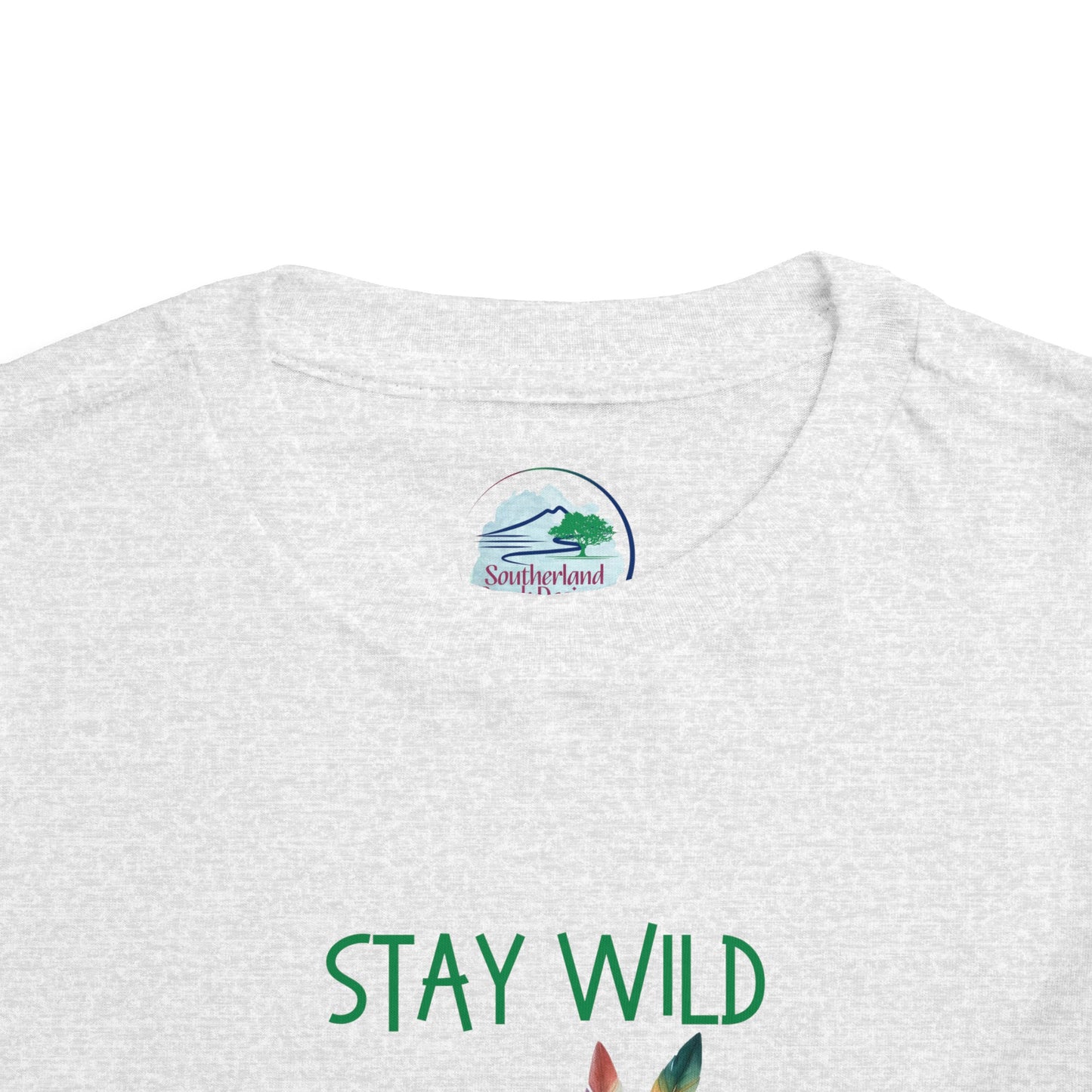 Stay Wild | Bear | Boho Babies | Hippie | Toddler Short Sleeve Tee