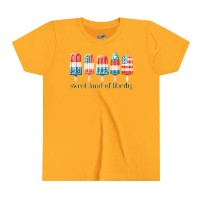 Sweet Land of Liberty | July 4th | Youth Short Sleeve Tee