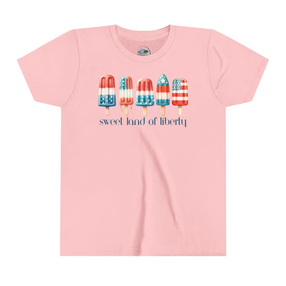 Sweet Land of Liberty | July 4th | Youth Short Sleeve Tee