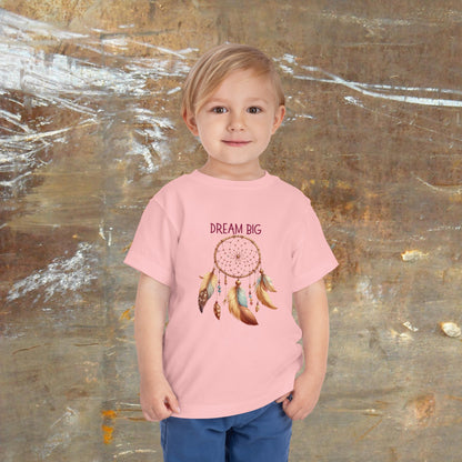 Dream Big | Dreamcatcher | Boho Babies | Hippie | Toddler Short Sleeve Tee