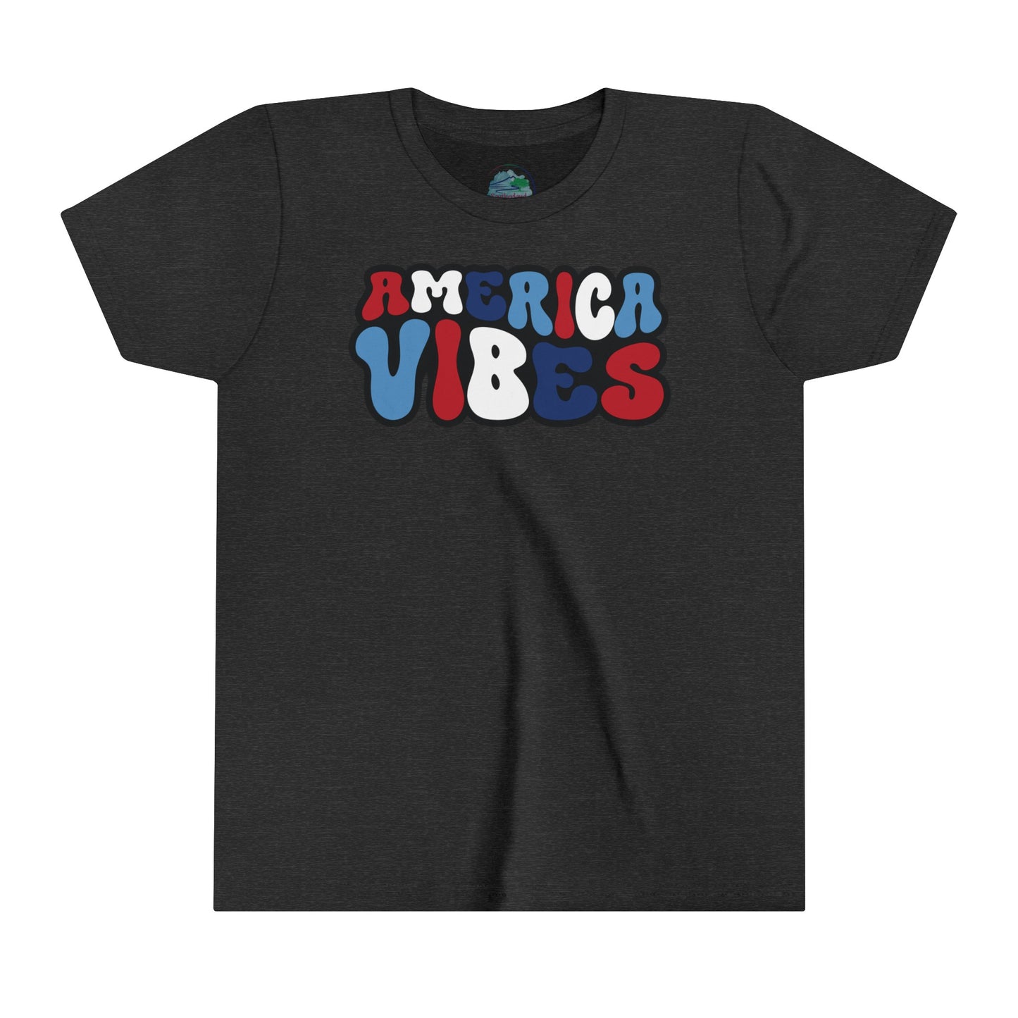 America Vibes | July 4th | Youth Short Sleeve Tee