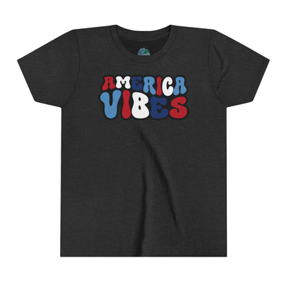 America Vibes | July 4th | Youth Short Sleeve Tee