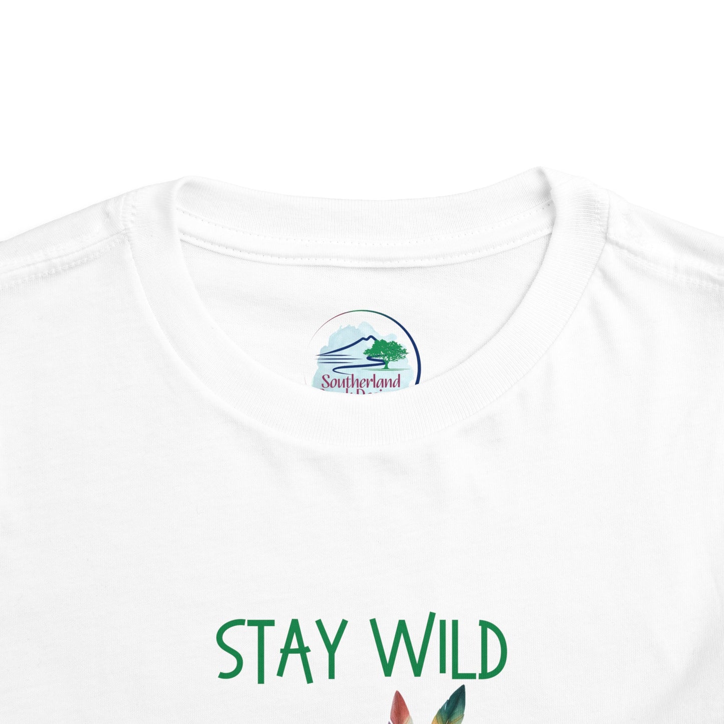 Stay Wild | Bear | Boho Babies | Hippie | Toddler Short Sleeve Tee