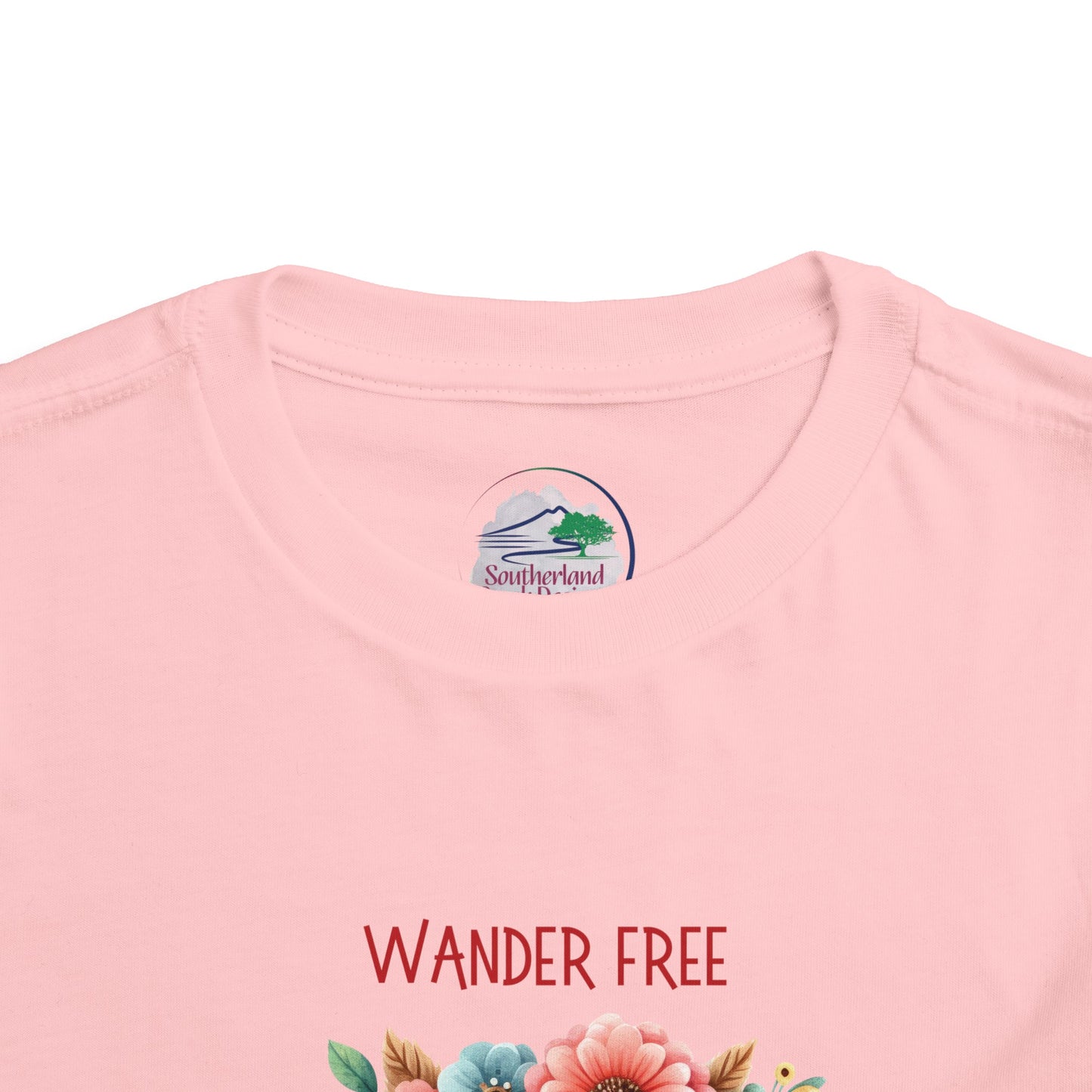 Wander Free | Owl | Boho Babies | Hippie | Toddler Short Sleeve Tee