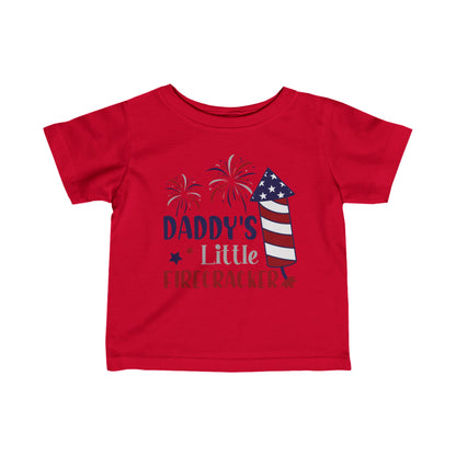 Daddy's Little Firecracker | Infant Fine Jersey Tee