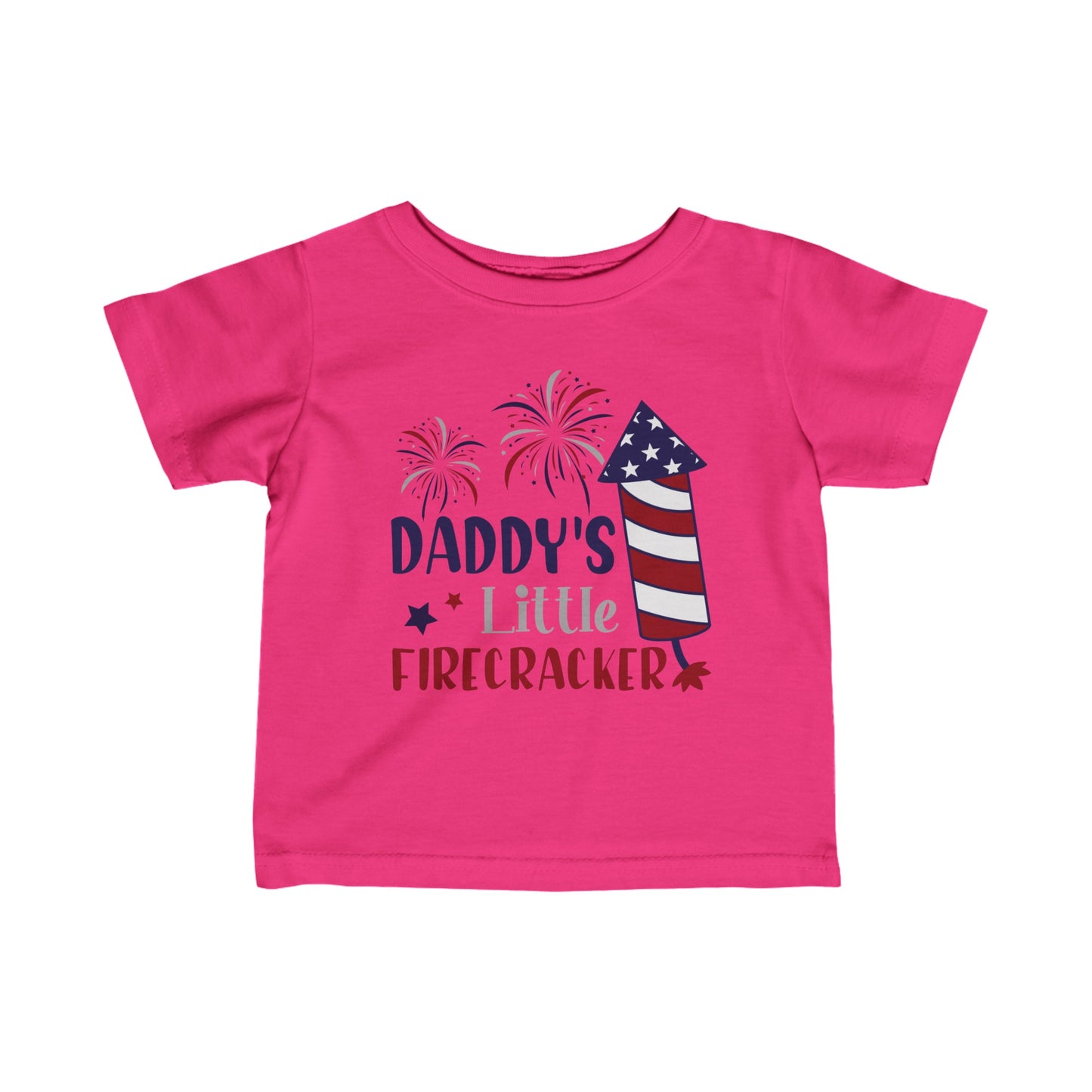 Daddy's Little Firecracker | Infant Fine Jersey Tee