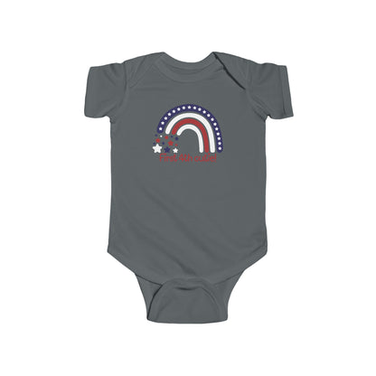 First 4th Cutie | 4th of July | Infant Fine Jersey Bodysuit | Onesie