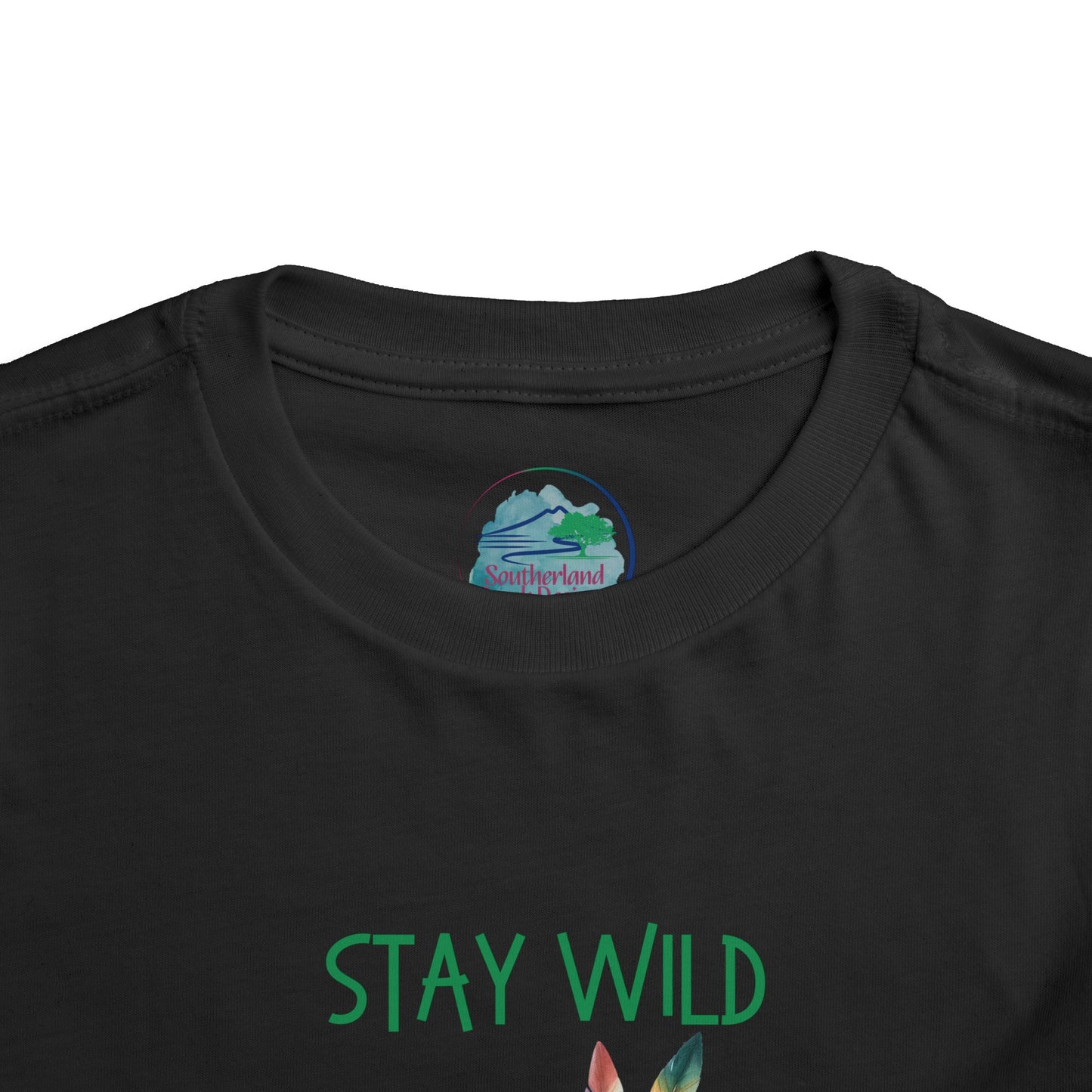 Stay Wild | Bear | Boho Babies | Hippie | Toddler Short Sleeve Tee