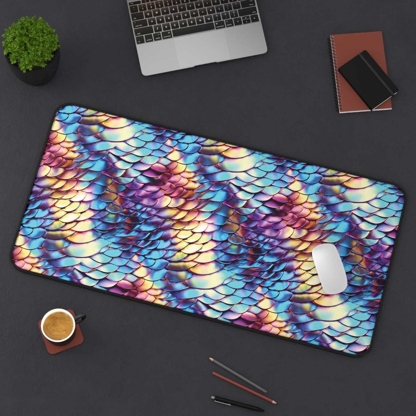 Gaming Mat | Desk Mat | Mouse Pad | Snakeskin | Scales | TCG | MTG