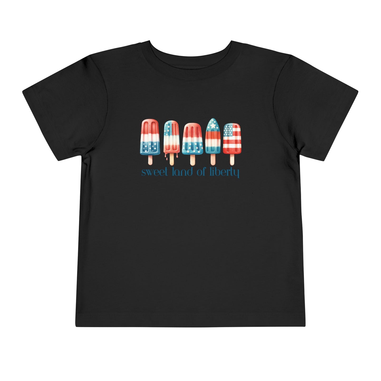 Sweet Land of Liberty | July 4th | Toddler Short Sleeve Tee