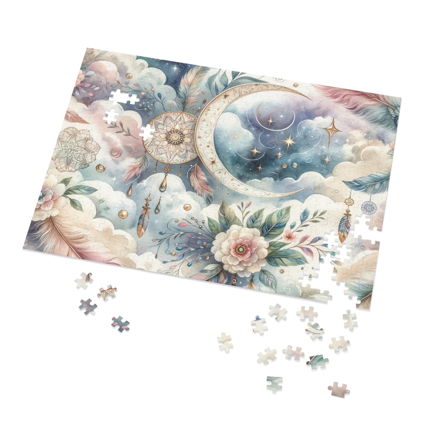 Celestial | Boho | Jigsaw Puzzle (500 or 1000-Piece)