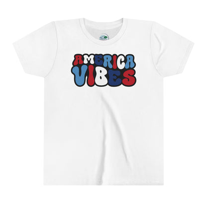 America Vibes | July 4th | Youth Short Sleeve Tee