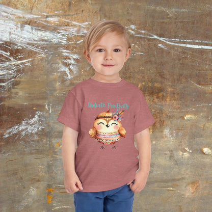 Radiate Positivity | Bird | Boho Babies | Hippie | Toddler Short Sleeve Tee