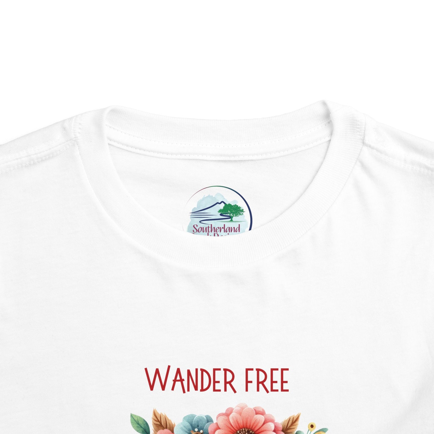 Wander Free | Owl | Boho Babies | Hippie | Toddler Short Sleeve Tee