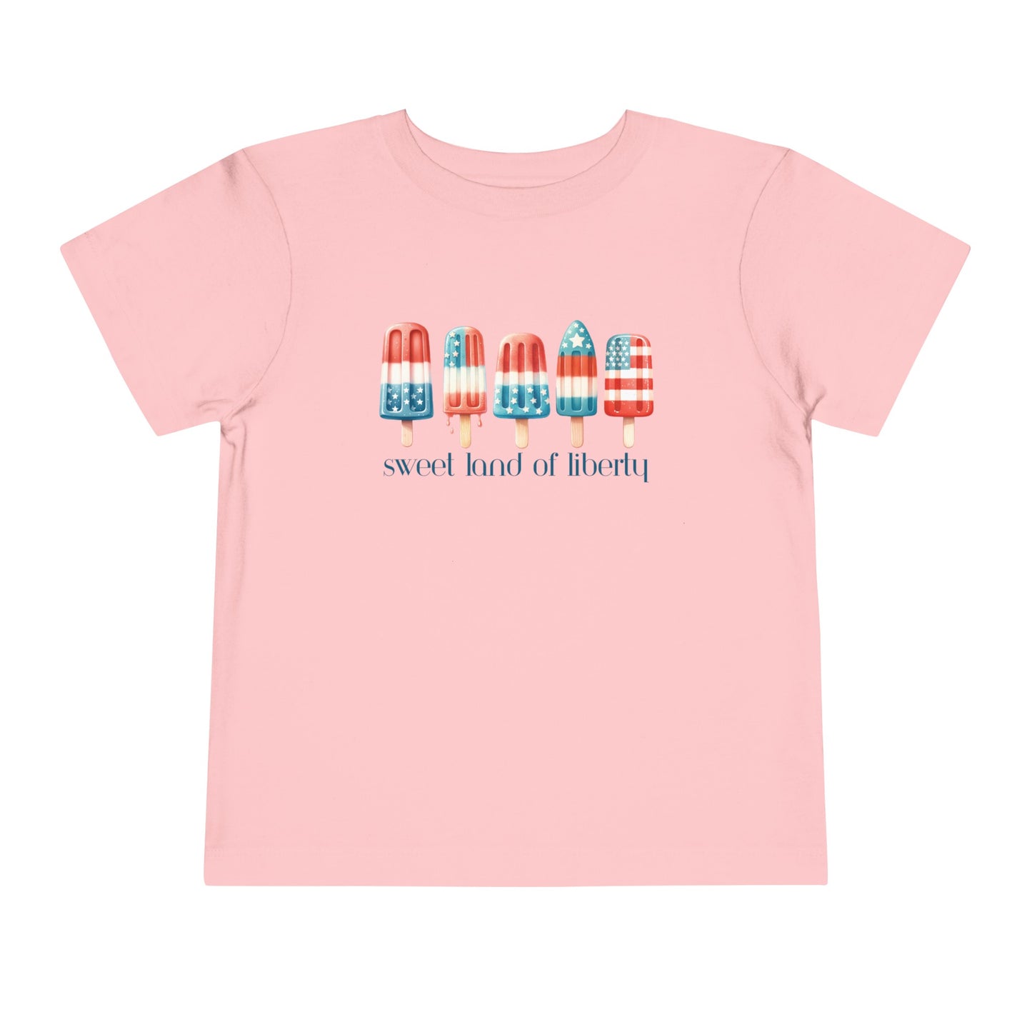 Sweet Land of Liberty | July 4th | Toddler Short Sleeve Tee