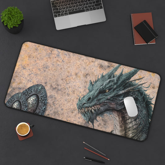 Gaming Mat | Desk Mat | Mouse Pad | Gothic | Dragon | Grimoire | TCG | MTG