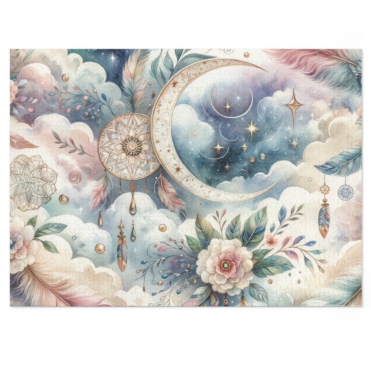 Celestial | Boho | Jigsaw Puzzle (500 or 1000-Piece)