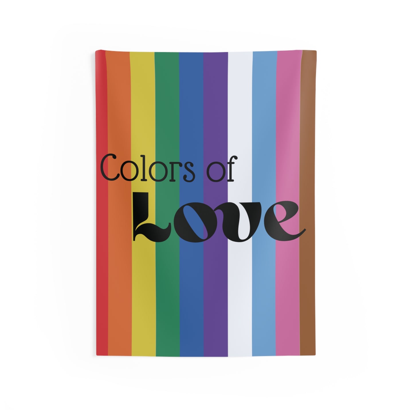 Colors of Love | Rainbow | Pride | Indoor Wall Tapestries