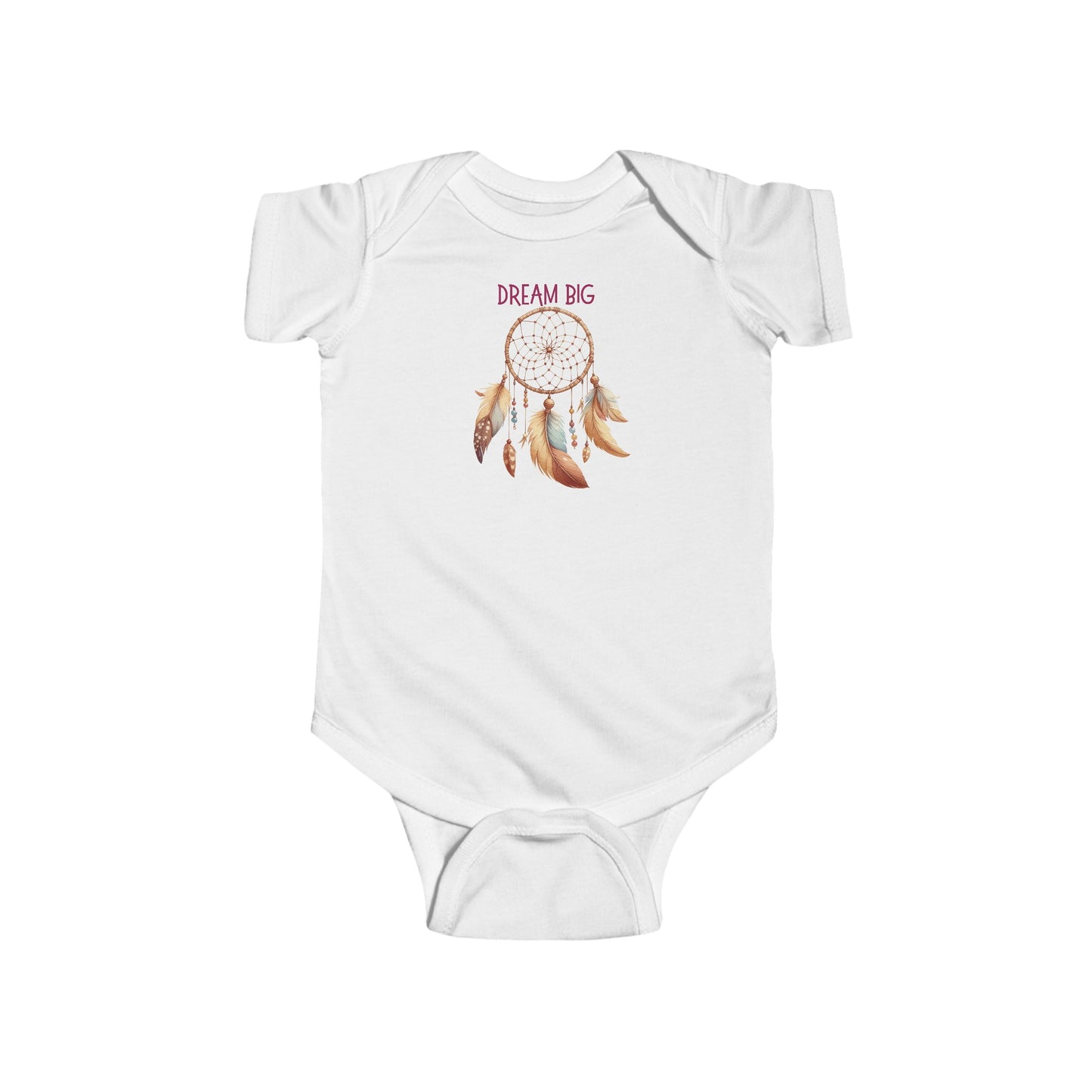 Dream Big | Boho Babies | Dreamcatcher| Infant Fine Jersey Bodysuit | Onesie