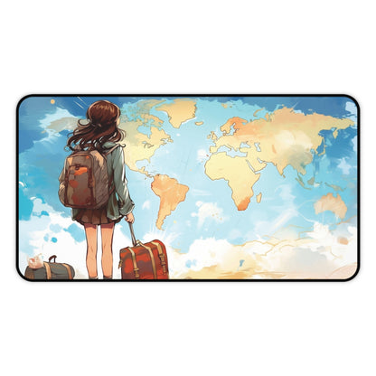 Gaming Mat | Desk Mat | Mouse Pad | World | Travel | Explore | TCG | MTG