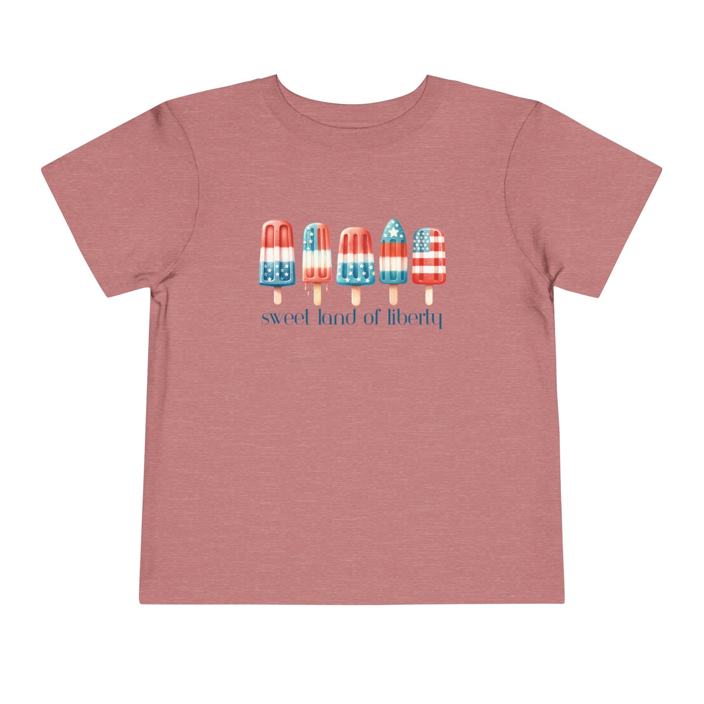 Sweet Land of Liberty | July 4th | Toddler Short Sleeve Tee